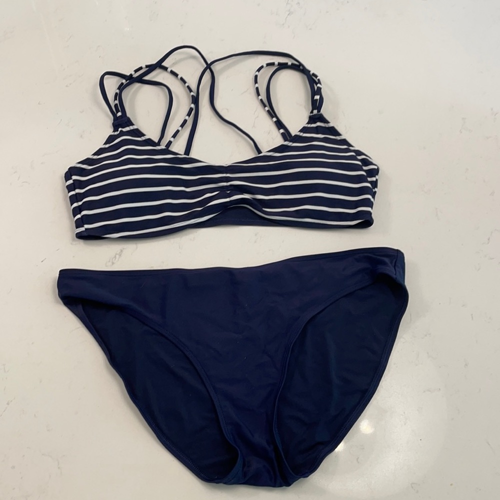 Aerie navy swimsuit